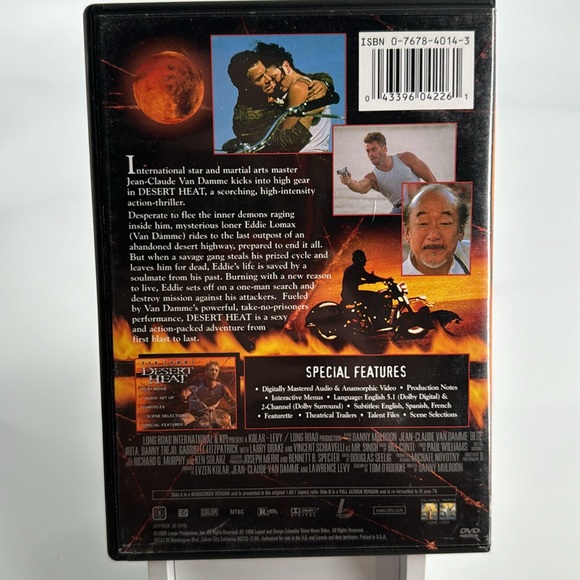 Desert Heat. Van Damme. Mr. Miagi. - Picture 3 of 4